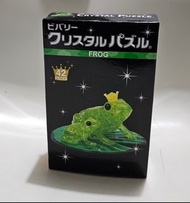 日本 Crystal Gallery Crystal Puzzle 3D Puzzle 立體砌圖 立體拼圖 frog🐸 青蛙水晶砌圖
