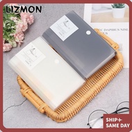 LIZMON A6 File Folder Plastic School File 12 Pockets