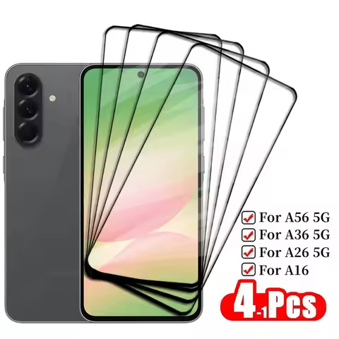 For Samsung Galaxy A56 Tempered Glass Samsung Galaxy A56 A36 A16 A26 Screen Protector HD Protective