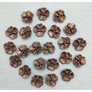 Cooper Sequin Flower Beads