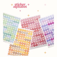 Deco Number Sticker Journal Decoration Aesthetic Number Journaling Sticker/ Savings Sticker/ Number 