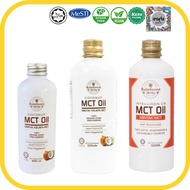 Rainforest Herbs Pure C8 MCT Oil 500ml - Keto Friendly MCT for Weight Loss & Brain Energy
