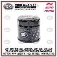 OIL FILTER - HONDA - CBR 650/ CB 500/ CB 650/ CBR 1000/ GOLDWING 1800/ NC 700/ VFR 1200/ CB 1300/ ST