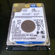 BJ HDD SLIM HARDDISK WD BLUE THIN 1TB 2.5IN LAPTOP RUSAK