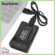 DARBEMY USB2.0 SCART Capture Card, Support MPEG4/AVI Formats with 3.5 Editing Software Game Video Ca