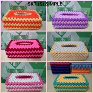 SARUNG KOTAK TISU kait tangan murah tissue box crochet