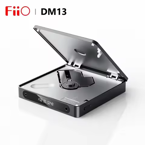 FiiO DM13 Multifunctional Portable Stereo CD Player with Long Lasting Battery, Supports USB Ripping,