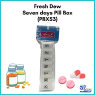 Fresh Dew Seven Days 7 Hari Pill Box