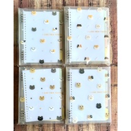 Wengu I Like This Taste B1037 A5 B5 Tansparant Binder Map - Loose Leaf Binder Note Plus and Divider 