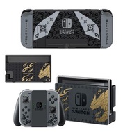 全新 Monster Hunter Rise Nintendo Switch保護貼 有趣貼紙 包主機2面+2個手掣) BYSNS0289