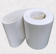 Perimeter:2000x300x1mm white pvc conveyor belt