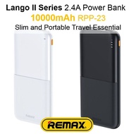 [Local SG Stock] 10,000 mAh Powerbank REMAX RPP-23 Fast Charging Slim Portable Travel Flight Friendl