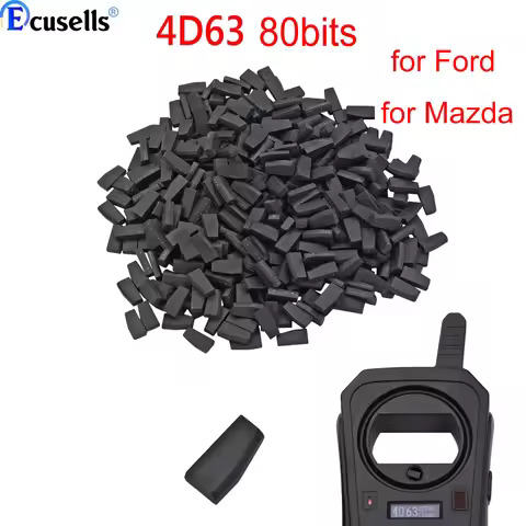 10Pcs 4D63 40/80bit ID63 ID83 TP33 Blank Ceramic Transponder Chip for Ford for Mazda for Lincoln Car