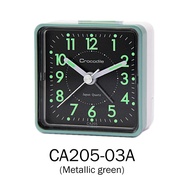 Crocodile 56.4 x 32.1 x 56.6 mm Silent Sweep Second Hand Compact Travel Size Perfect for Students & 