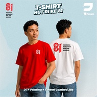 T-shirt for the 77th Indonesian Independence Day 2026 | August 17th Men's T-Shirt Wanita | Cotton Co