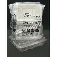 BENXON Kuih Container OPS 1H / Disposable Plastic Clear Bakery Container (100pcs±) / OP1H / OPS1H