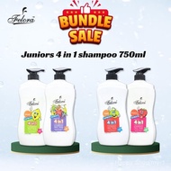 [Bundle Sale] Felora Junior Head to Toe 4 in 1 Soft Smooth Clean Body and Hair Shampoo 750ml // sabu