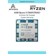 [ AMD RYZEN 5 7500F  ] 5 GHZ 32MB Cache Processor With AM5 Mobo Combo