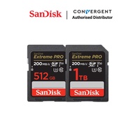 SanDisk Extreme PRO® SDXC™ UHS-I card [200MB/s] [512GB/1TB]