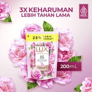 Lux Sabun Mandi Cair Soft Rose Touch Refill 200ml