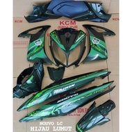 Terbaru!! Nouvo LC 135 Hijau lumut / Made in Vietnam/ COVERset 135 Nouvo LC / Nouvo LC 135 Hijau lum