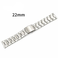 For SKX seiko 22mm Silver Straight End Stainless Steel Wrist Watch Band strap Bracelet
