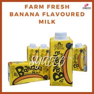 FARM FRESH Banana Flavoured UHT Milk┃Susu Berperisa Pisang 200ml