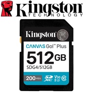 Kingston 512G SDXC SD UHS-I (U3) (V30) Memory Card (SDG4/512GB)