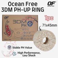 Ocean Free 3DM PH-UP Pro Filter Donut pH+ Medium Bio Ring For Aquarium (1 pc)