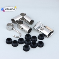 [UtilizingS] 25MM Stainless Steel Pipe Connector Fixed Parts Landing Airing Rack Rod Joint new