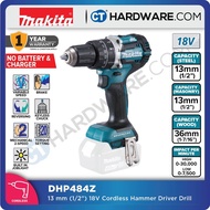 MAKITA DHP484Z CORDLESS HAMMER DRIVER DRILL 13MM (1/2") WITHOUT BATTERY &amp; CHARGER