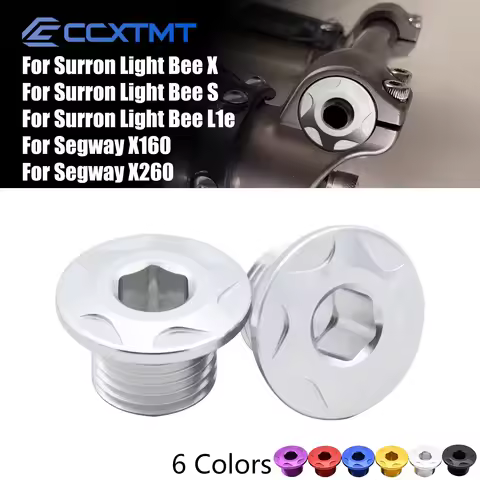M16x1.5 CNC Aluminum Front Wheel Axle Nuts Screws For Sur Ron Light Bee S & X & L1e For Segway X160/