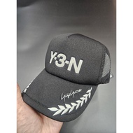 Y-3 X NEIGHBORHOOD Co-Branded Y-3 NBHD TRUCKER CAP Embroidered Baseball Old Hat JX0050