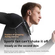 Hi-Fi Wireless Neckband Earbuds: 360° Surround Sound & BTV 5.0 for Sports