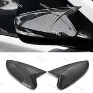 ZC For HYUNDAI ELANTRA 2012-2015 carbon fiber pattern car side mirror cover trim,ELANTRA rearview mi