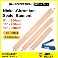 Impulse Sealer Element 8" / 10" / 12" 200/250/300mm Impulse Sealer Heat Wire Element Cloth