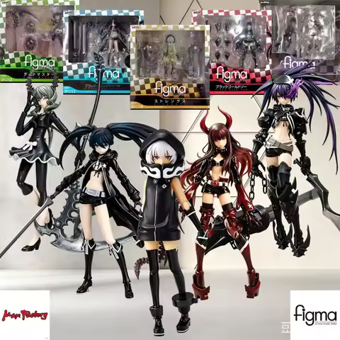 Max Factory figma SP12 SP13 SP17 SP18 SP41 Black Rock Shooter Full Collection ABS PVC Articulated An