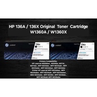 Original HP Toner Cartridge 136X 136A W1360X W1360A, For HP LaserJet M209 M211 M233 M234 M236