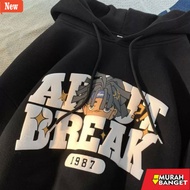 Men's HOODIE recommended shopee HOODIE / SWEATSHIRT / BLACK OUTERWEAR MEN / WOMEN THICK HOODIE AESTH