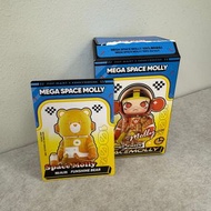 🧸Pop mart盲盒 - Mega Space Molly - Care bear - Funshine Bear 陽光熊公仔🧸