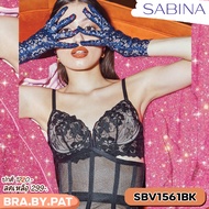 รหัส SBV1561BK Sabina เสื้อชั้นในซาบีน่า Mad Moiselle รุ่น FW19 รหัส SBV1561BK  SUV1561BK สีดำ