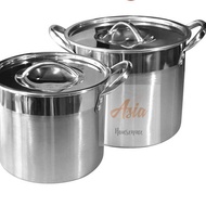Supra Stock Pot Stainless 2pc 8/12 qt