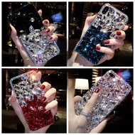 Casing Huawei P50 Pro Nova 10 SE / Nova 10 Pro / Nova 9 SE / Nova 8i / Nova 7i / Nova 7 SE / Nova 5T / Nova 3i Fashion Bling Rhinestone Diamond Handmade Phone Back Cover