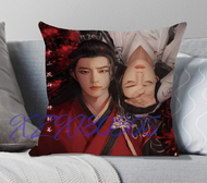 （xzx  31th）  (All inventory) Pillow cases! Chen Qingling, untamed founder Wang Yibo, small exhibition Fan Yi Pillow Case Home Costplay Gift (double-sided printing) 01