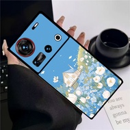 For Nubia Z70 Ultra Case Z70Ultra Soft Leather Hard Back Cover For Nubia Z60 Z50 Ultra Vegan Cases F