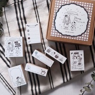 Mary 瑪麗 春天的禮物 印章組