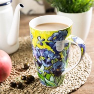 DUNOON DUNOON UK Imported Mug High-End Bone China Cup Coffee Cup European Tea Cup Van Gogh Monet