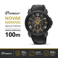 New Jam Tangan Pria Seiko Premier Kinetic DJokovic Edition SNP145P1