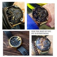 high quality  stainless steel watchband for DZ7333 DZ4344 wrist strap men's large dial gold accessor