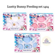 Lusty Bunny Baby Feeding Gift Baby Dinnerware Set | Lustybunny Feeding Gift Set 6pcs | Lb 1424
